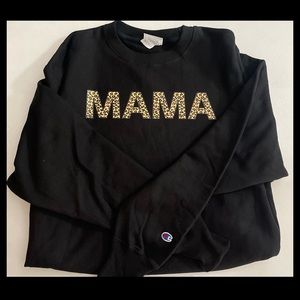Champion woman’s crew neck Mama